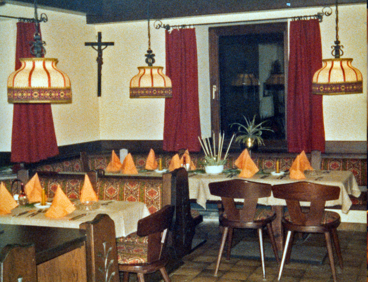 Lokal in Gmunden 1978 | Seehotel im Weyer