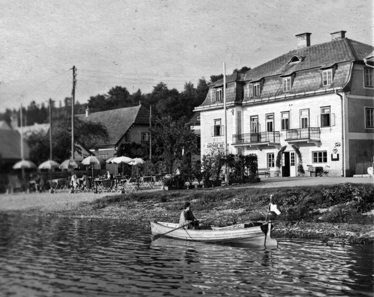 Seehotel im Weyer direkt am Traunsee 1935 in Oberösterreich